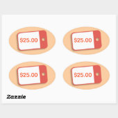 Prijs Label stickers (Vel)