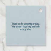  prijs Labels voor uw handgemaakte producten (Achterkant)