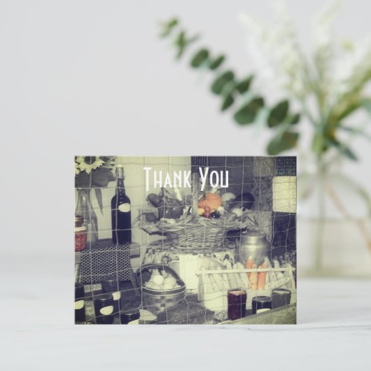 Prijs: Landenbeurs bedankt Briefkaart (Staand voorkant)