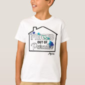 Prijs Out of Paradise [Zwart/Blauw] T-shirt (Voorkant)