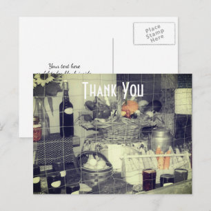 Prijs Produce Country Fair Dank U Briefkaart