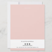 PRIJS SERVICE LIJST Frosting druppelstrooisel blus Kaart (Achterkant)