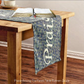 Prijs tussen de panelen korte tafelloper