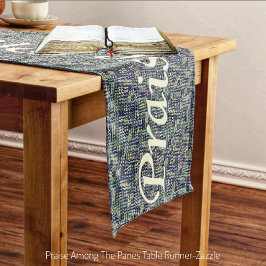 Prijs tussen de panelen korte tafelloper