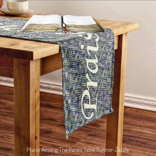 Prijs tussen de panelen korte tafelloper