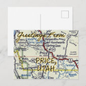 Prijs Utah  Briefkaart (Voorkant / Achterkant)
