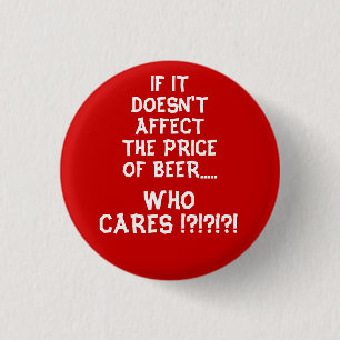 Prijs van bier Button - Rood