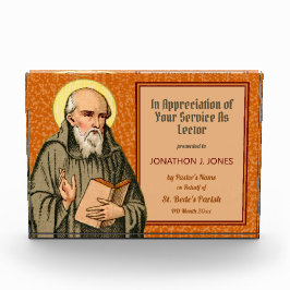 Prijs van de eerbiedwaardige preaching ( P 008 ) Fotoblokken