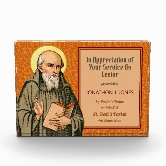 Prijs van de eerbiedwaardige preaching ( P 008 ) Fotoblokken (Voorkant)