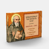 Prijs van de eerbiedwaardige preaching ( P 008 ) Fotoblokken (Links)