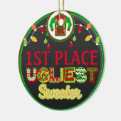 Prijs van de winnares van de feestdag voor de fees keramisch ornament (Links)