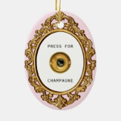 Prijs van het Europees Parlement | dubbelzijdig Keramisch Ornament (Achterkant)