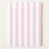 Prijs van het Europees Parlement | Roze strepen Planner (Achterkant)