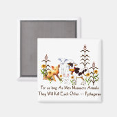 Prijs van Pythagoras Vegetarian Magneet (Voorkant / Achterkant)