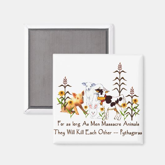 Prijs van Pythagoras Vegetarian Magneet (Voorkant / Achterkant)