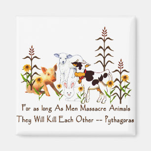 Prijs van Pythagoras Vegetarian Magneet