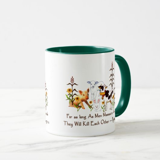 Prijs van Pythagoras Vegetarian Mok (Voorkant rechts)