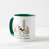 Prijs van Pythagoras Vegetarian Mok (Voorkant links)