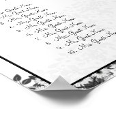 Prijs vanaf $ 12,80  vogelpruimen poster (Hoek)