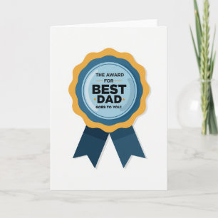 Prijs Voor Beste Papa Grafische Kaart