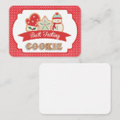 Prijs voor Beste Smakende Koek Notitiekaartje (Voorkant / Achterkant)