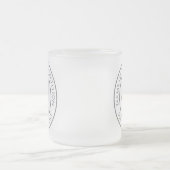 Prijs voor de wedstrijd 3de prijs matglas koffiemok (Center)