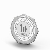 Prijs voor de wedstrijd fotoblokken (Rechts)