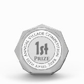 Prijs voor de wedstrijd fotoblokken (Voorkant)