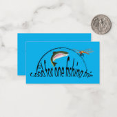 Prijs voor één visuitstap notitiekaartje (Voorkant / Achterkant in situ)