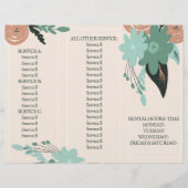 Prijs voor evenementenplanner decorateur Botanisch Flyer (Voorkant)