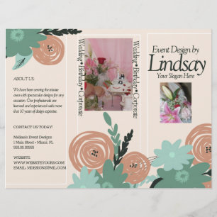 Prijs voor evenementenplanner decorateur Botanisch Flyer