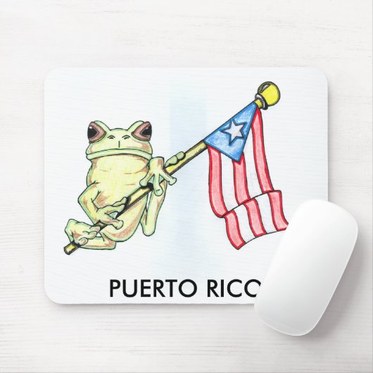PRIJS VOOR PUERTO RICO MUISMAT (Met muis)