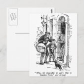 Prijs voor Turkije (met tekst) Briefkaart (Voorkant / Achterkant)