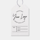 Prijs voor zakelijke Logo Label voor hangen Cadeaulabel (Voorkant)