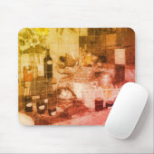 Prijs winnend produceer  zwart-wit muismat (Met muis)