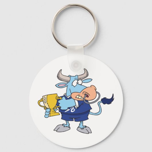 Prijs winnende Bull Sleutelhanger (Voorkant)