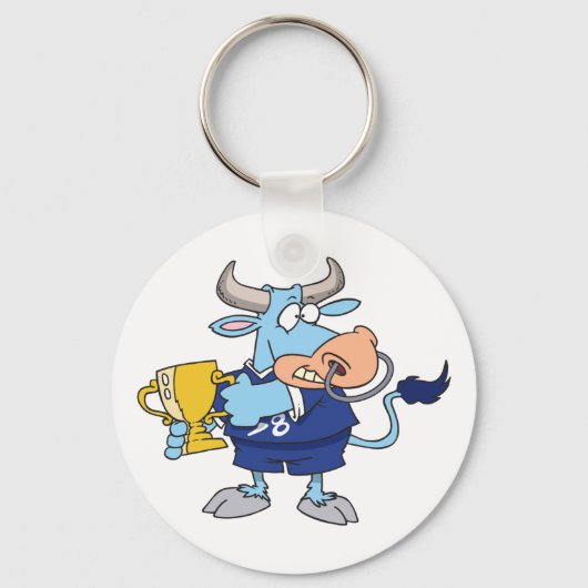Prijs winnende Bull Sleutelhanger (Achterkant)