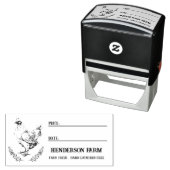 Prijsdatum kippen eieren zelfinktende stempel (In situ)