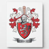 Prijsgezinskustlaag van wapens fotoplaat (Voorkant)