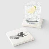 prijsgreep stenen onderzetter (Zijkant)