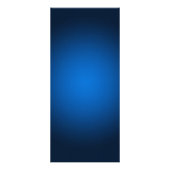 Prijskaart voor kapsalon Blue Elegant Reclamekaart (Achterkant)