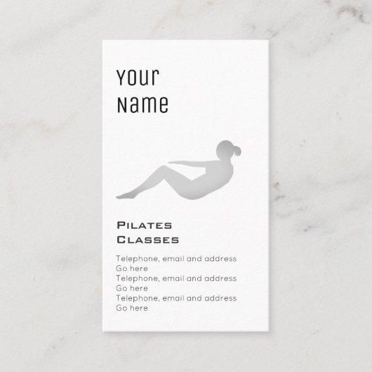 Prijskaarten voor "Essential"-piloten Visitekaartje (Voorkant)