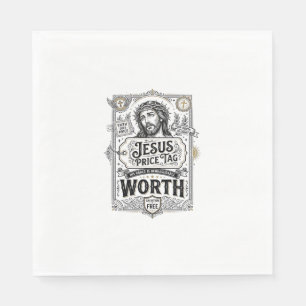 Prijskaartje Jezus Waardig Prijskaartje Jezus Waar Servet