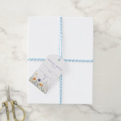 Prijskaartje van een veldboeket cadeaulabel (Met Touw)