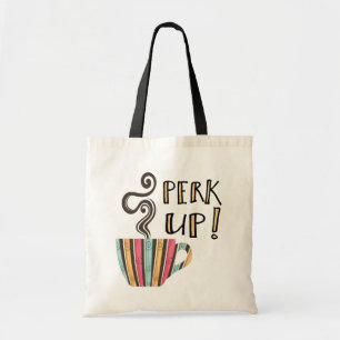 Prijskaartje voor koffie tote bag