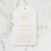 Prijskaartjes | Aangepaste logo productprijskaartj Cadeaulabels (Voorkant)