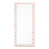 PRIJSLIJST bakkerijkoeken van dripsproeiers Reclamekaart (Achterkant)