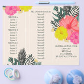 Prijslijst Event Planner Decorateur Bloemstuk Broc Flyer (Enkel)