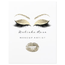 Prijslijst Flyer Black White Eye Licht God Lash Lu