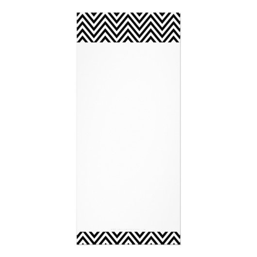 PRIJSLIJST gemaakt met liefde voor moderne zwarte  Reclamekaart (Achterkant)